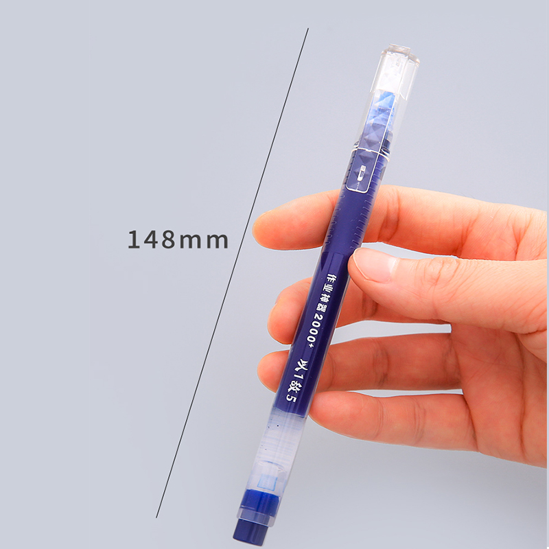 Bút Bi Mực Đen Đỏ Xanh Cỡ Lớn Ngòi 0.5mm