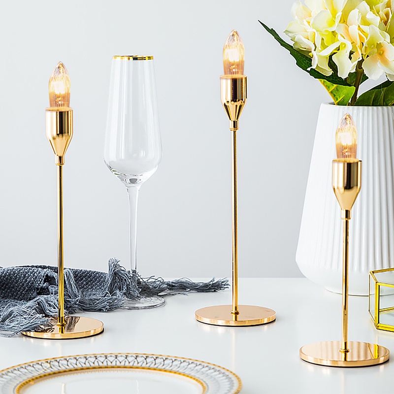 Set 10 Bóng Đèn LED E10 Hình Ngọn Nến Trang Trí Nhà Cửa