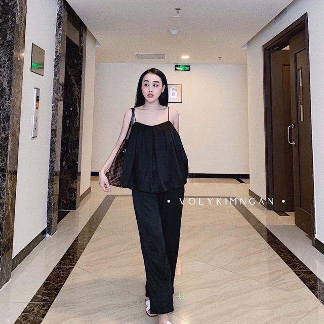 Bộ Lụa Gấm 2 Dây Trơn