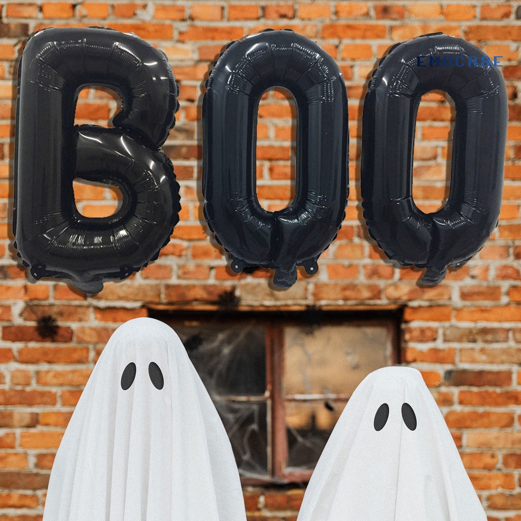 1 Set Bong Bóng Lá Nhôm Trang Trí Tiệc Halloween