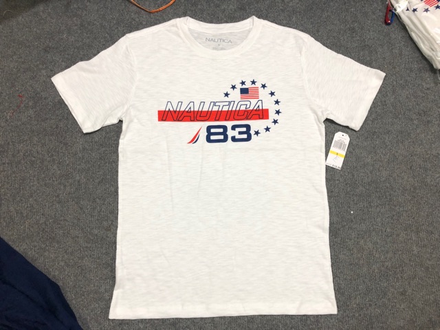 Áo cotton nautica nam size sm