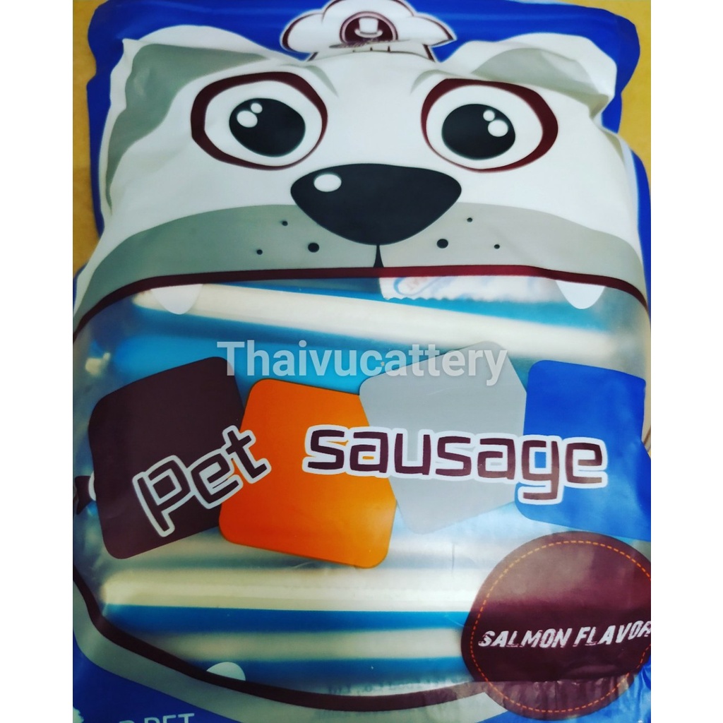 Xúc Xích Cho Chó Mèo Hamster Thú Cưng Dinh Dưỡng Giàu Vitamin, Đạm Bioline - Thaivucattery