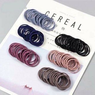 Combo 100 dây buộc tóc cho mẹ và bé