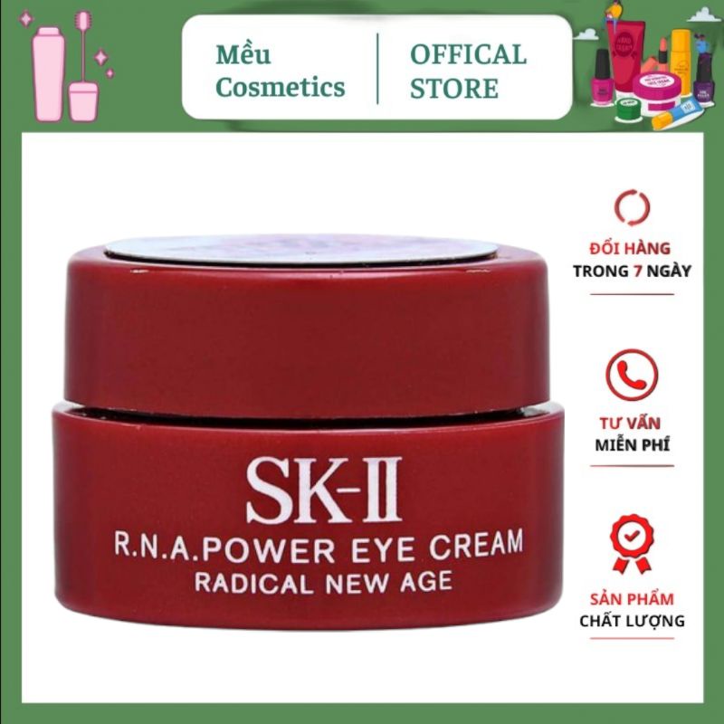 Kem Dưỡng Mắt SKII Mini RNA Power EYE Cream SK-II Nhật Bản