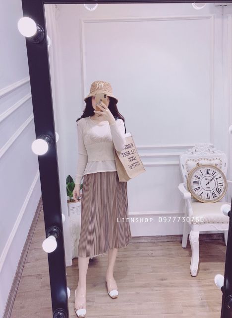 Chân váy li nhỏ hàng quảng châu | BigBuy360 - bigbuy360.vn