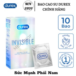 Hình ảnh Bao cao su Durex Invisible Extra Thin Extra Sensitive 10 bao