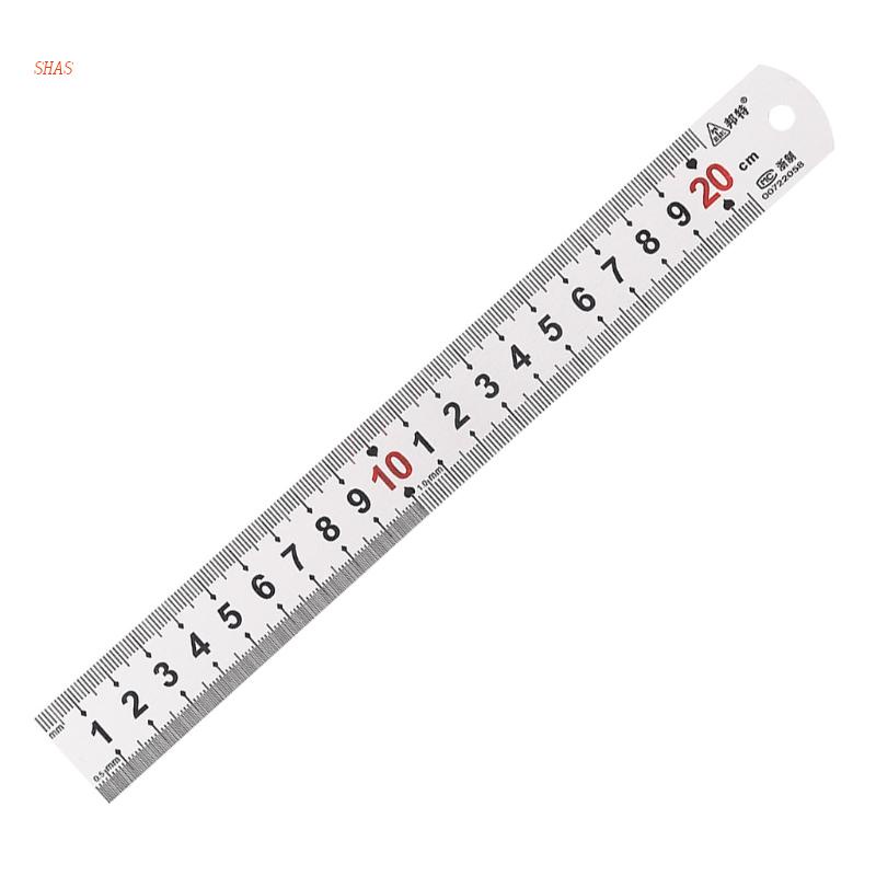 Thước Thẳng Bằng Thép Không Gỉ Kèm Thước Đo Chính Xác Và Độ Chính Xác Cao Chuyên Dụng Cho Vẽ Kỹ Thuật