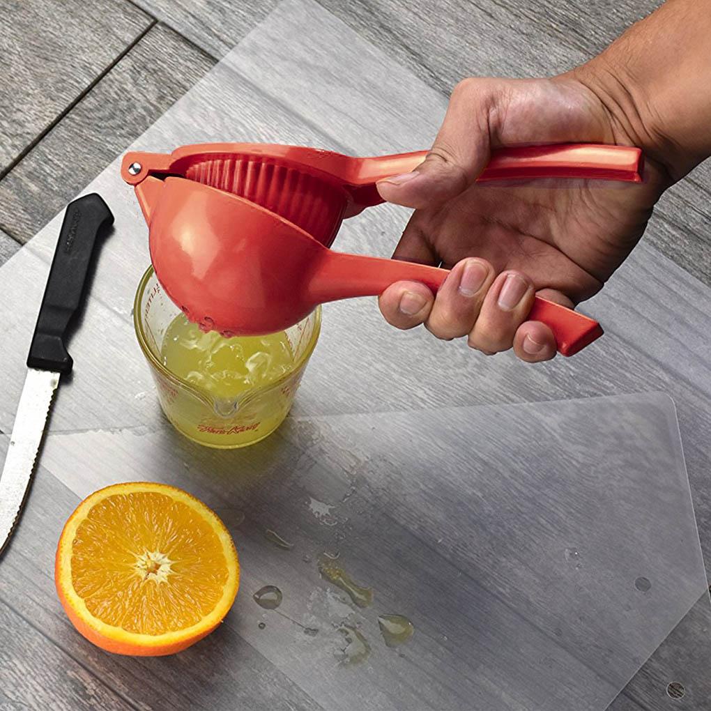 Dụng Cụ Ép Nước Chanh / Cam Bằng Hợp Kim Nhôm Tiện Dụng Mang Theo Du Lịch Dã Ngoại
