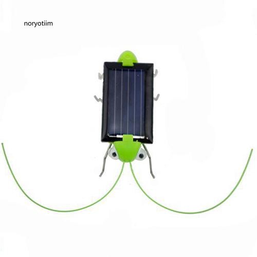 NYTM_Creative Fun Solar Power Robot Insect Locust Grasshopper Kids Educational Toy