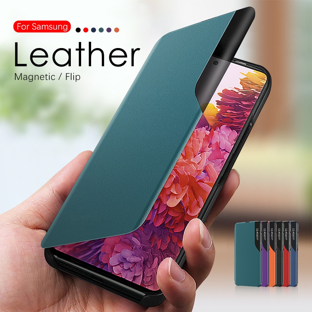 Bao Da Hở View Cho Samsung Galaxy S21 Ultra S20 Fe 4g 5g S 20 21 Plus | BigBuy360 - bigbuy360.vn