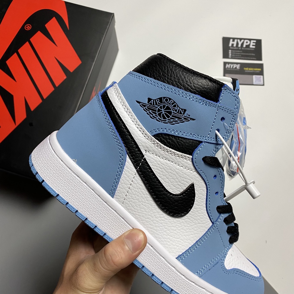 Giày Jordan 1 High University Blue  - Hype Sneaker | Phiên bản 1:1 chuẩn