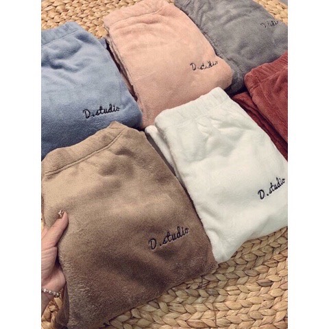 [FREESHIP] Quần Nỉ Bông Nữ Lông Cừu SIêu Ấm | BigBuy360 - bigbuy360.vn