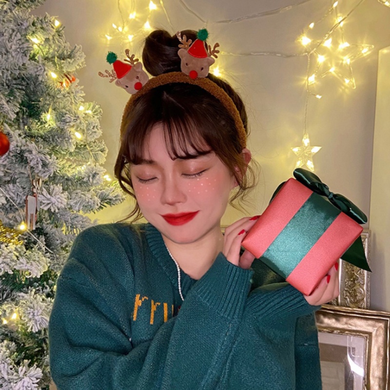 Flgo Băng Đô Cài Tóc Phong Cách Giáng Sinh Đáng Yêu