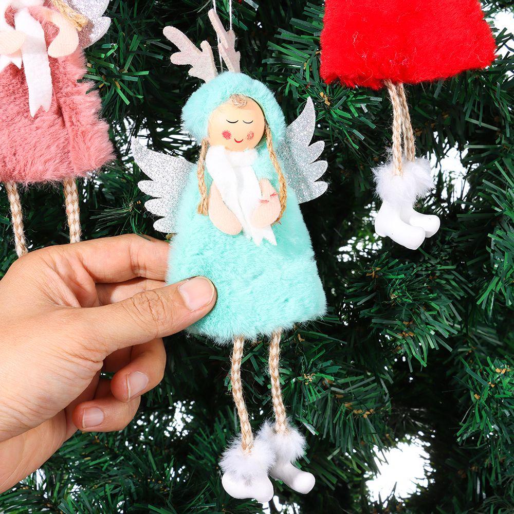 PINEVN Phụ Kiện Treo Trang Trí Cây Thông Giáng Sinh Hình Thiên Thần Đáng Yêu DIY