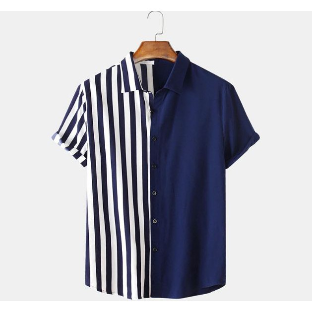 Áo sơ mi nam họa tiết KING'sMAN vải Lụa Thoáng mát - Không nhăn - Form suông BLACK LINE | BigBuy360 - bigbuy360.vn