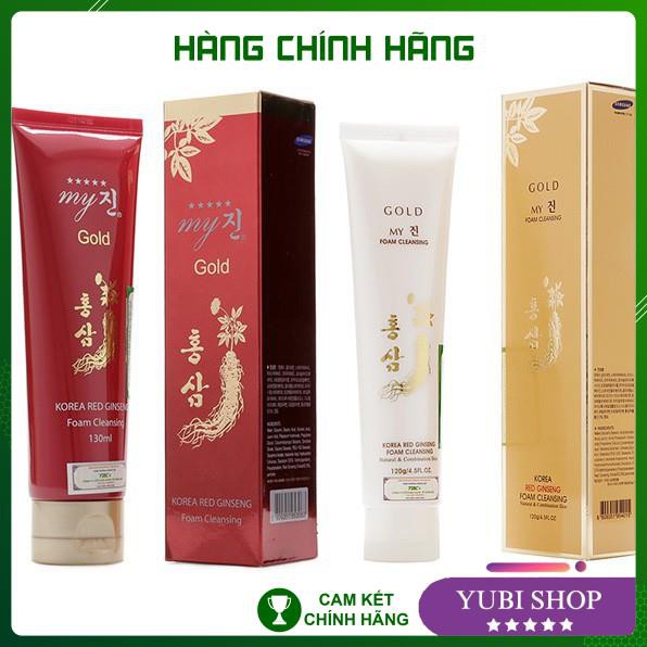 Sữa Rửa Mặt Sâm Hàn Quốc Chính Hãng - Sữa Rửa Mặt Hồng Sâm My Gold  - Hot