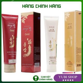 Sữa Rửa Mặt Sâm Hàn Quốc Chính Hãng - Sữa Rửa Mặt Hồng Sâm My Gold - Hot