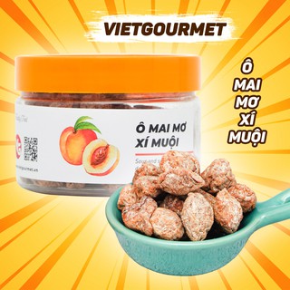 Ô mai mơ xí muội Vietgourmet 200g vị chua cay ngọt, Đặc Sản Hà Nội, đồ ăn vặt, quà tặng hấp dẫn