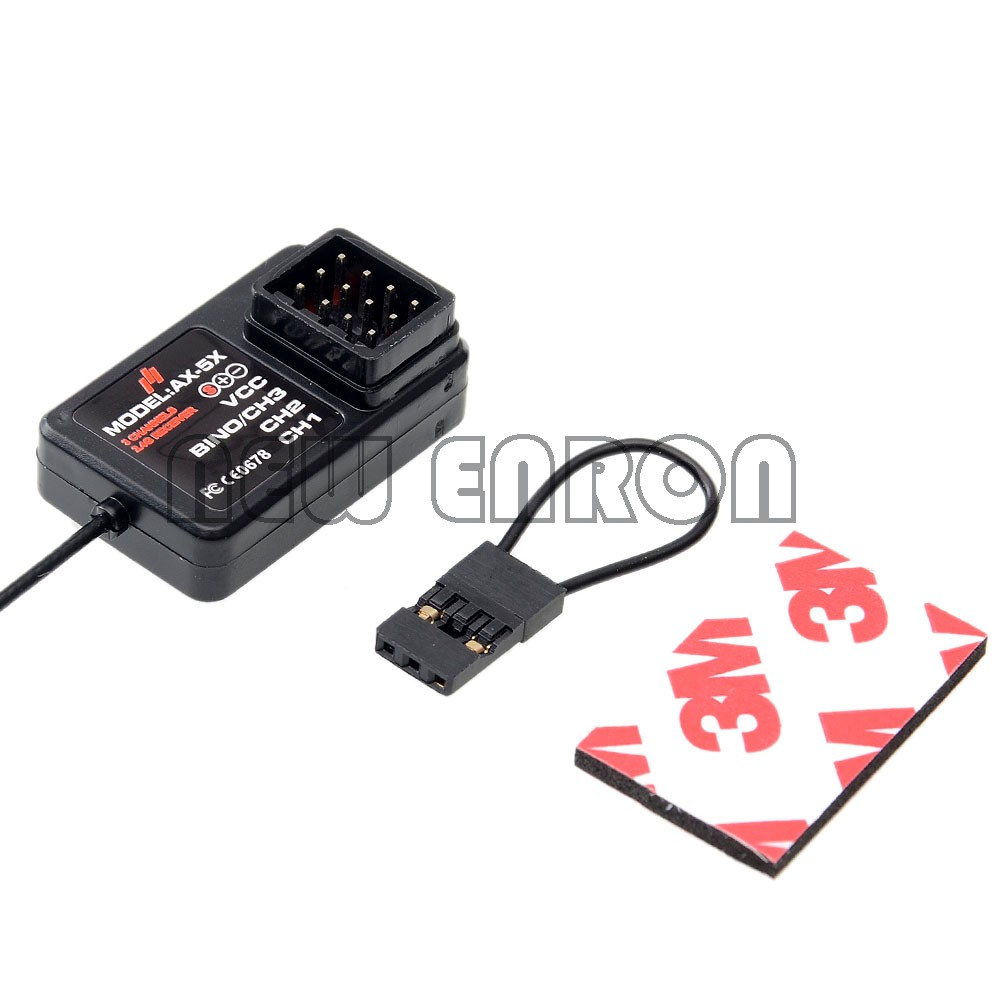 Bộ thu 2.4G 3CH 4.0-6.5V 3 kênh cho Bộ điều khiển máy phát TG3 Austar AX5S RC cho RC Moder Car RC Boat RC Parts