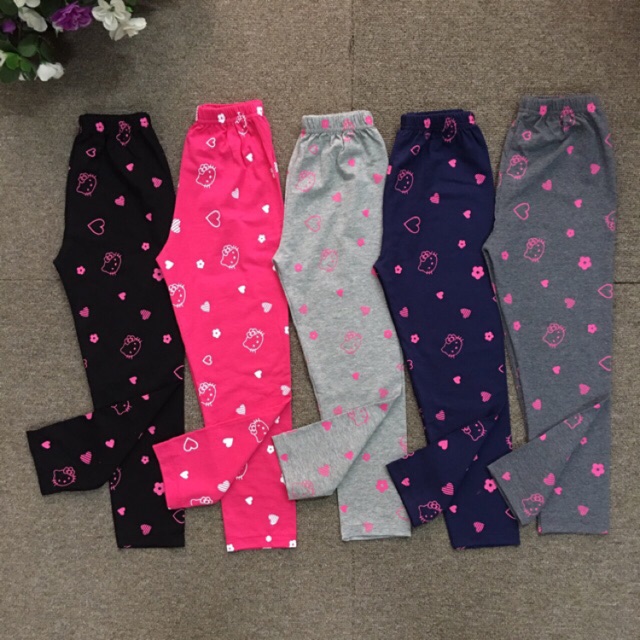Quần legging bé gái sz đại