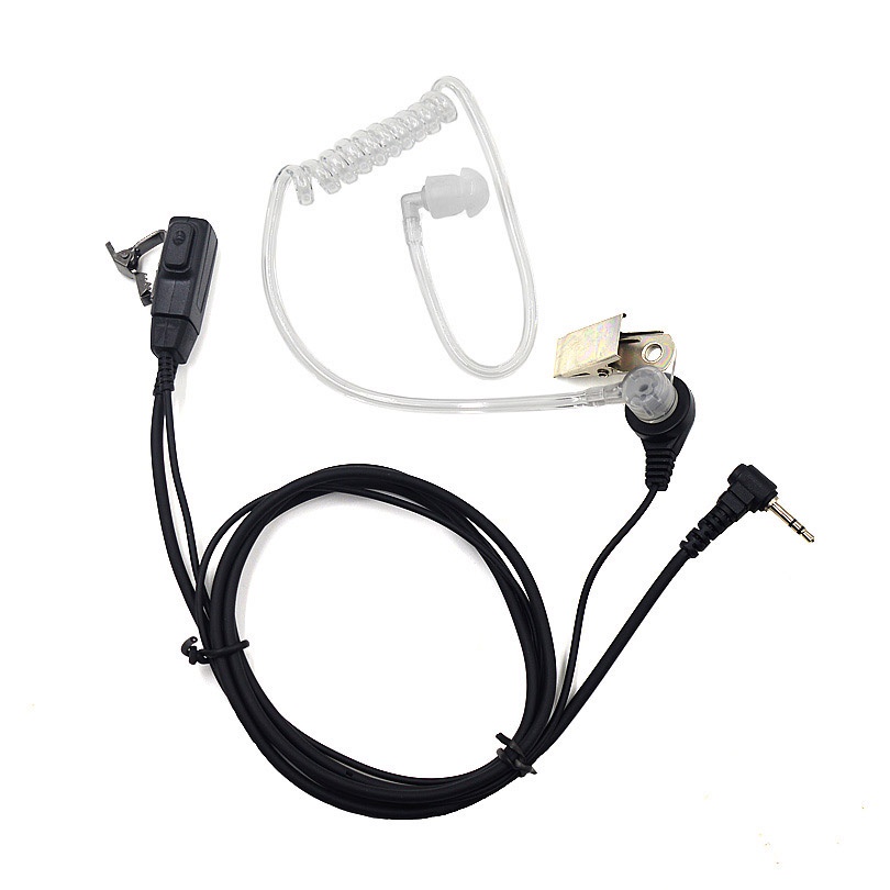 Tai nghe ống âm thanh 2,5mm FBI Mic PTT cho Motorola Talkabout Radio TLKR T80 T60 T3 T5 T7 MR350R MD