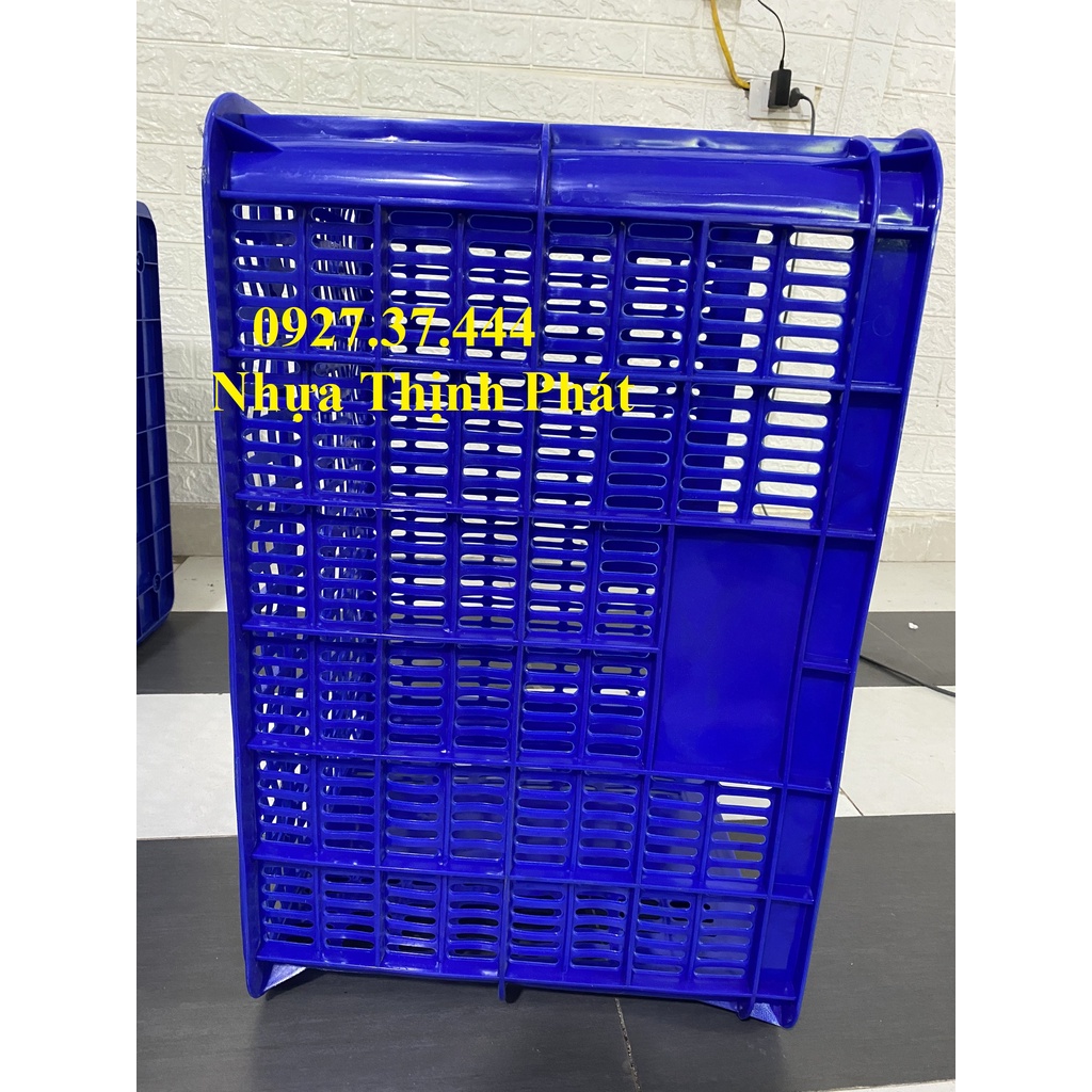 Thùng Nhựa Rỗng, Sọt Nhựa Rỗng KT 61x42x39 cm