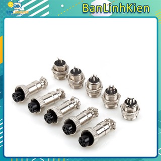 Bộ Jack GX16 2P-10P Đực Cái
