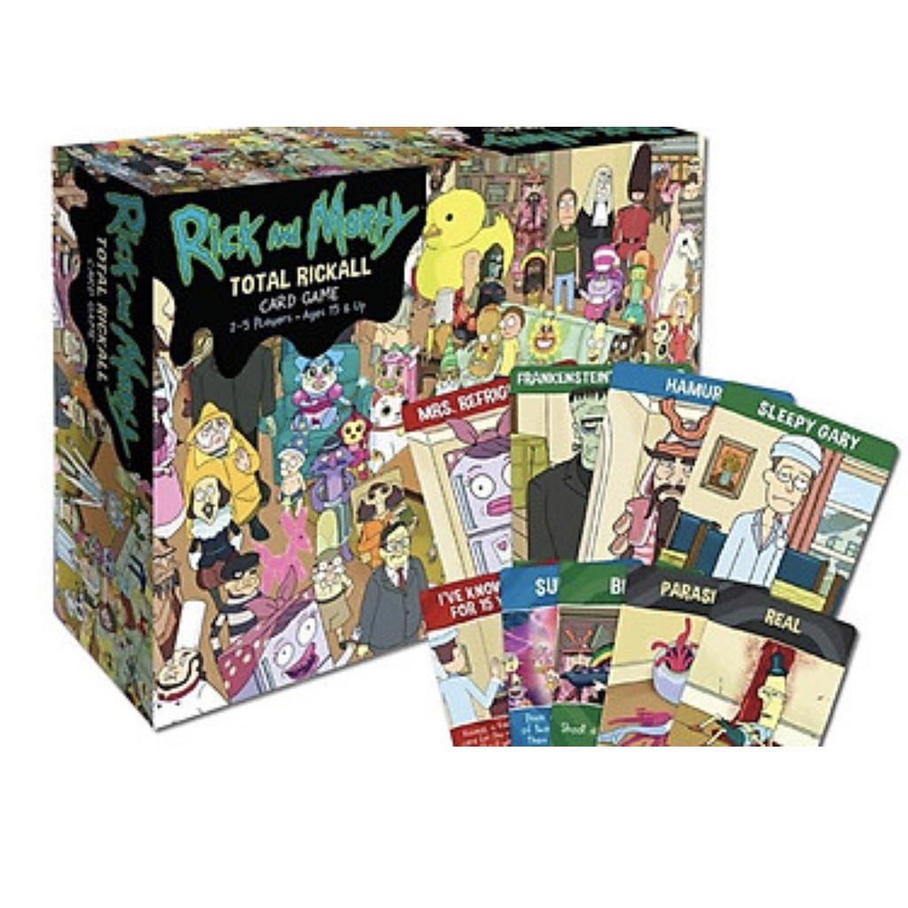 Trò chơi Boardgame Rick and Morty Total Rickall Tiếng Anh//T3