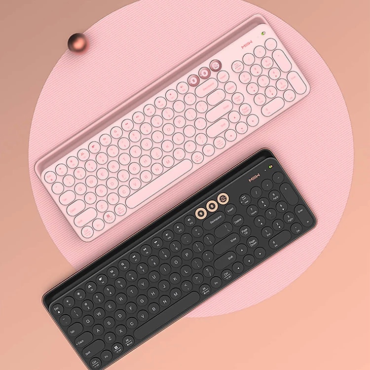 Bàn phím không dây Chế Độ Kép Xiaomi MIIIW 104 Phím MWBK01 | Hỗ Trợ Nhiều Thiết Bị