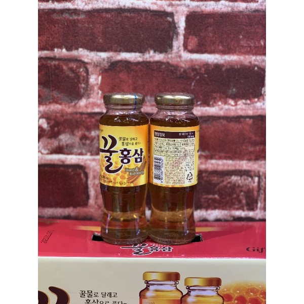 Nước hồng sâm mật ong Woongjin Hàn Quốc( 180ml×12 chai )