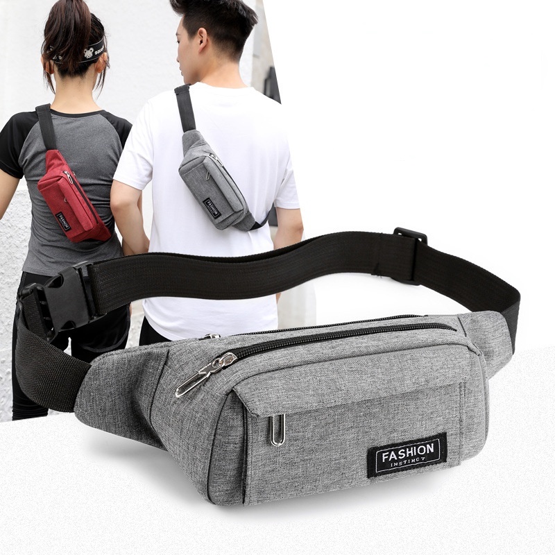 Túi đeo hông chống nước đựng điện thoại thời trang cho nam nữ