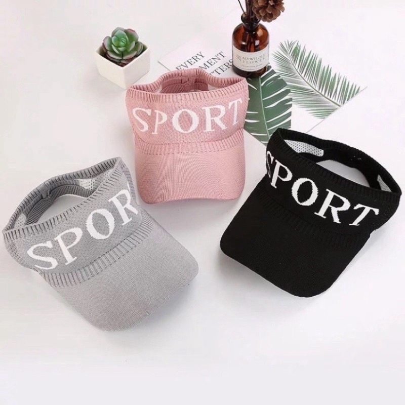 Mũ Lưỡi Trai SPORT Nửa Đầu [ Mũ thể thao ] [Miễn Phí Vận Chuyển khi đơn đạt giá trị tối thiểu 200k]