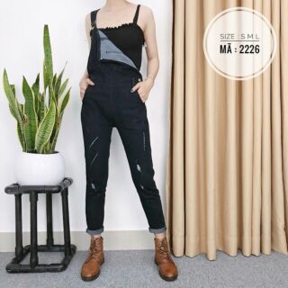Quần yếm jeans