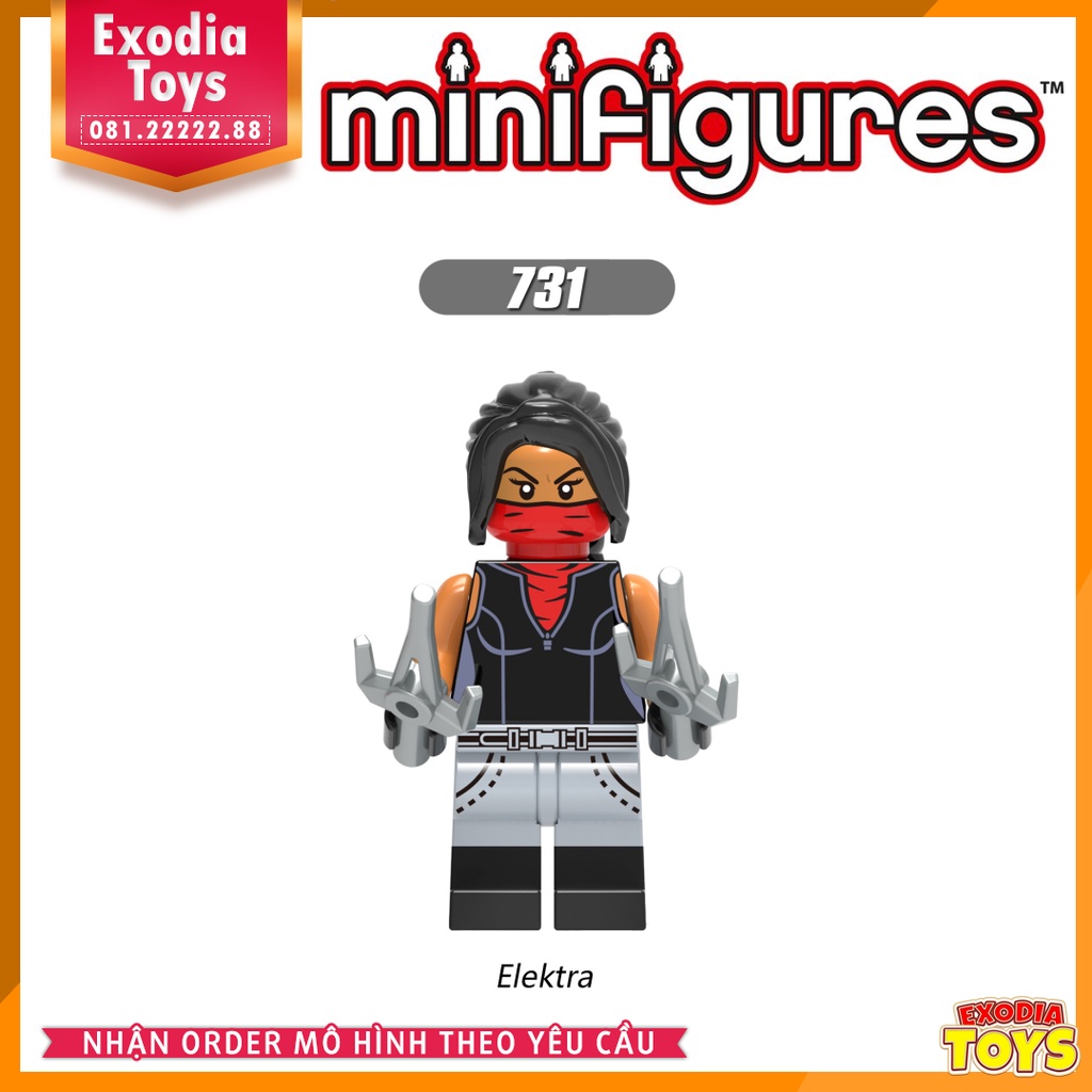 Xếp hình minifigure nhân vật siêu anh hùng vũ trụ DC Comics - Đồ Chơi Lắp Ghép Sáng Tạo - X0175