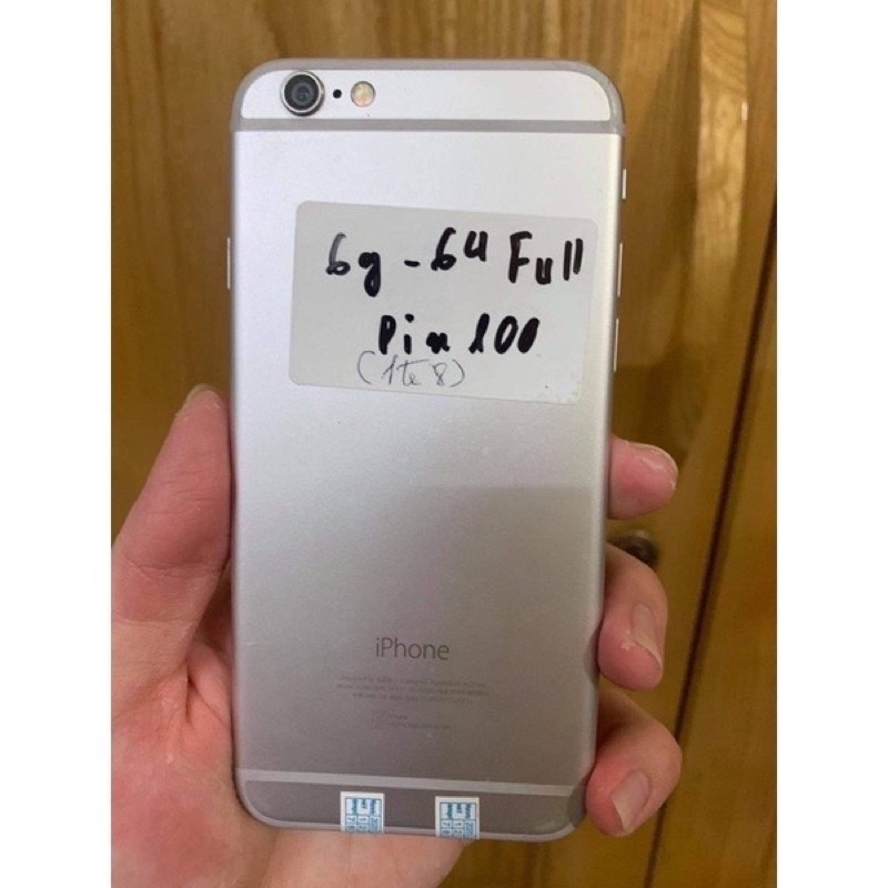 [Pin 9X] Điện thoại IPhone 6 Quốc tế cũ Có Vân Tay và Không Vân Tay chính hãng, ít xước | BigBuy360 - bigbuy360.vn