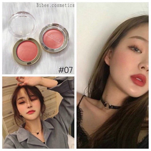 [Hàng Chính Hãng] Phấn Má Hồng Dạng Hộp Vacosi LOLIPOP BLUSH POWDER 5g