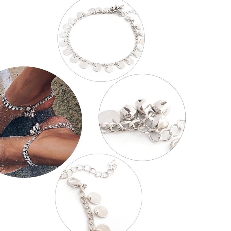 Lắc Chân Phối Chuông Phong Cách Retro Cho Nữ | BigBuy360 - bigbuy360.vn