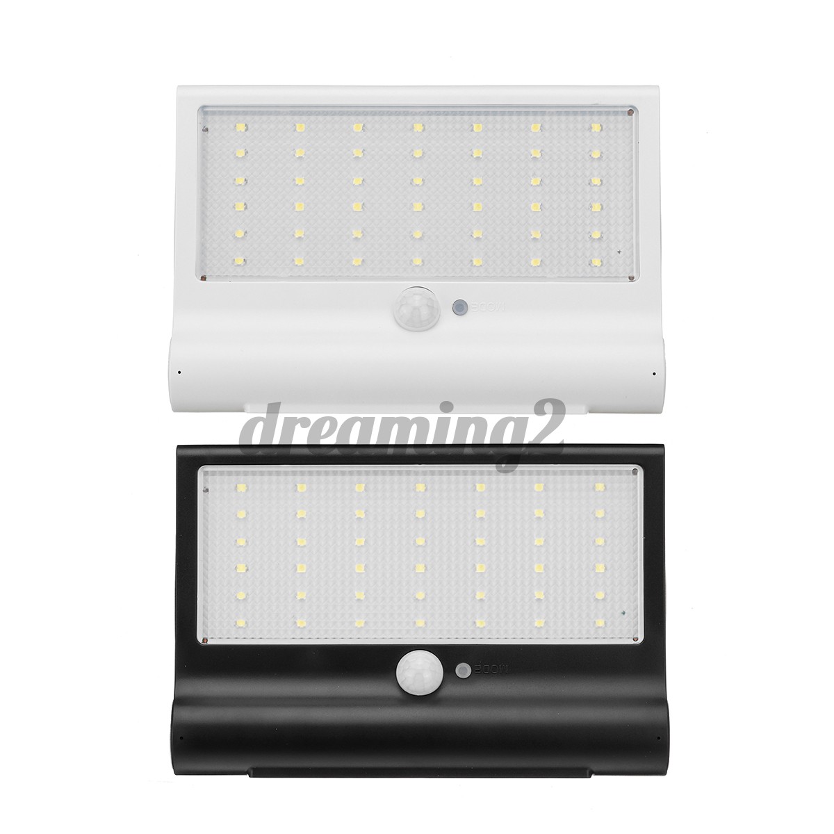 Đèn Led 42 Bóng Năng Lượng Mặt Trời Chống Thấm Nước Cho Sân Vườn