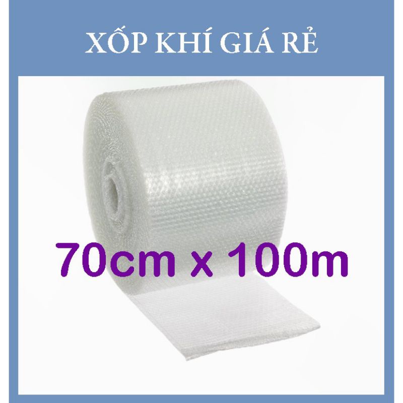 Gò VẤP. xốp bong bóng 70cmx100m,xốp gói hàng. xốp hơi. xốp nổ,màng xốp khí loại 1 dày