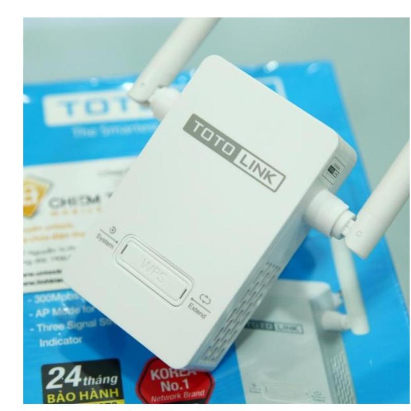 Thiết bị mở rộng sóng Wi-Fi Totolink EX200 chuẩn 300Mbps - Hàng Chính Hãng - Bảo Hành 24 Tháng