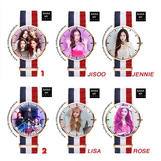 ĐỒNG HỒ ĐEO TAY BLACKPINK NAM NỮ - LISA JENNIE JISOO ROSE - in theo yêu cầu