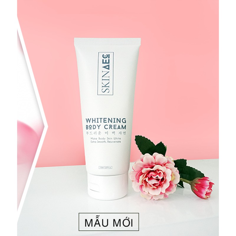 Kem dưỡng trắng toàn thân Ban đêm Whitening Body Cream Skin AEC 150ml