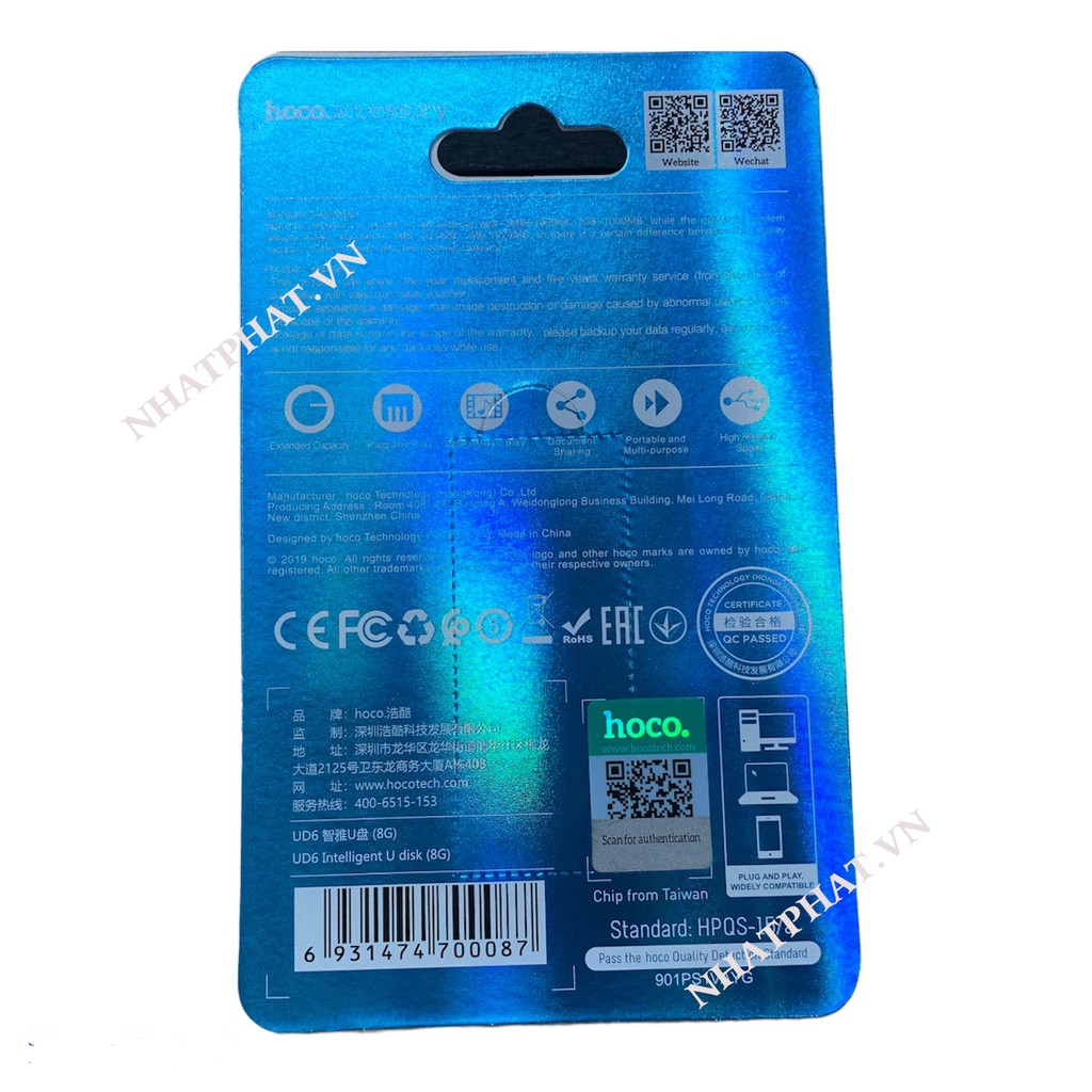 Thẻ Nhớ Micro SD Hoco Class 6 Class 10 Đủ Dung Lượng 64GB 32GB 16GB 8GB 4GB - Tốc Độ Đọc 40-95Mb/s - Bảo Hành 12Tháng