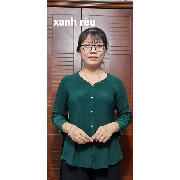 Áo bà ba trơn, áo lam đi chùa, áo bà ba truyền thống bigsize