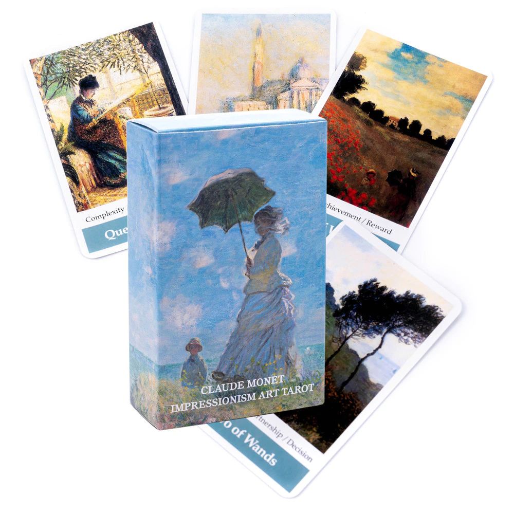 Bộ bài Claude Monet Impresionism Art Tarot Nifoki B4
