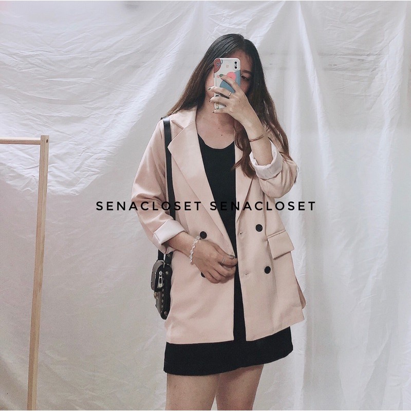 ÁO BLAZER 2 LƠP BE QC STYLE ULZZANG HQ (Ảnh thật) | BigBuy360 - bigbuy360.vn