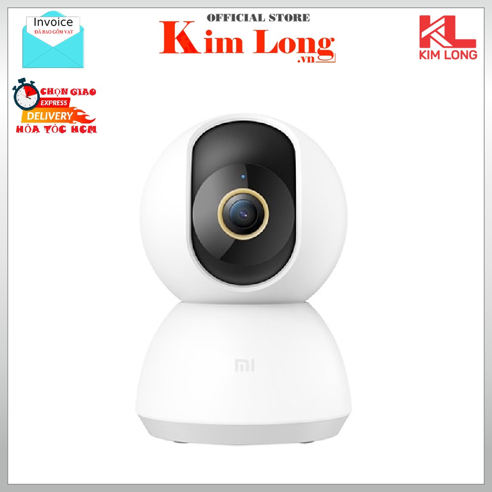 Camera giám sát Xiaomi 1296P 2K MiHome 360 độ BHR4457GL - Bảo hành Digiworld chính hãng