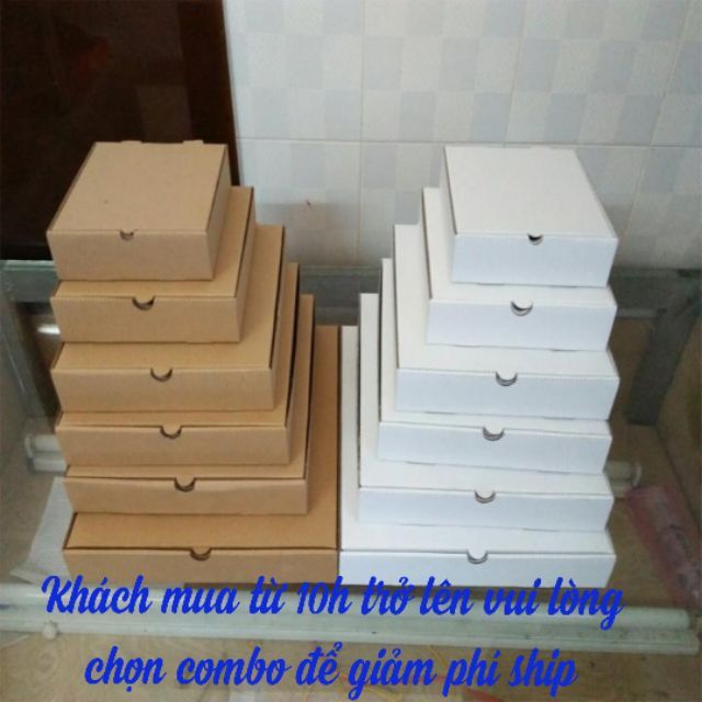 Hộp đựng bánh Pizza size 16,19, 21,23, 25, 27, 31 | BigBuy360 - bigbuy360.vn