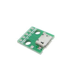 Đầu Chuyển Đổi Micro Usb Sang Dip 2.54mm 5pin B Type B Pcb