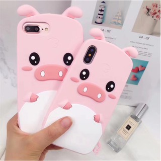 Ốp heo hồng cute cho các dòng máy Vivo Y53, Y55, Y55s, V7, V9